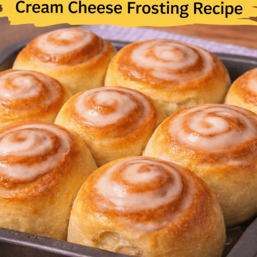 Cinnamon Rolls with Cream Cheese Frosting