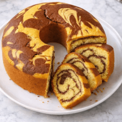 The Best Moist Marble Bundt Cake Recipe (Soft, Rich & Bakery-Perfect) Marble Bundt Cake