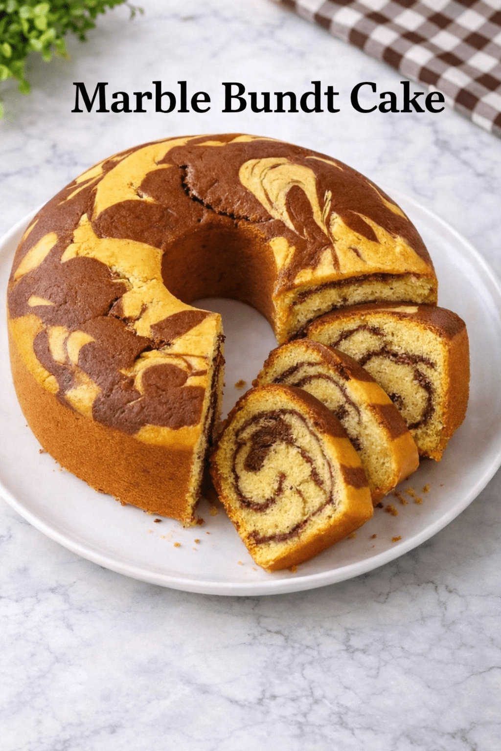 Marble Bundt Cake