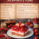 Easy Strawberry Upside Down Cake Strawberry dessert cups layered with cream and fresh strawberries