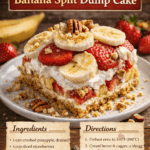 This Easy Banana Split Dump Cake Is the Perfect No-Mix Dessert banana split dump cake