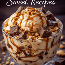 The Best Easy Caramel Chocolate Ice Cream Dessert Cups Caramel Chocolate Cookie Ice Cream Sundae