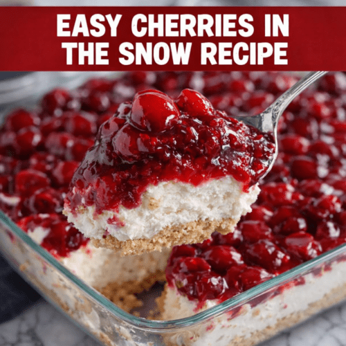 cheeries in the snow