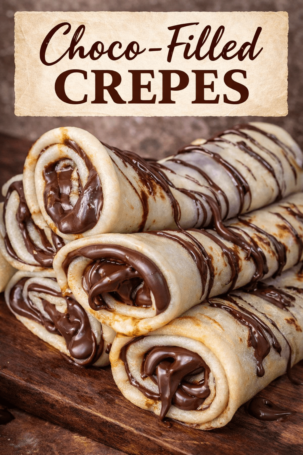 Choco-Filled Crepes