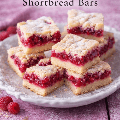 Raspberry Shortbread Bars