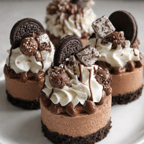 No-Bake Chocolate Cheesecake Cups