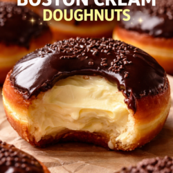 Boston Cream Doughnuts