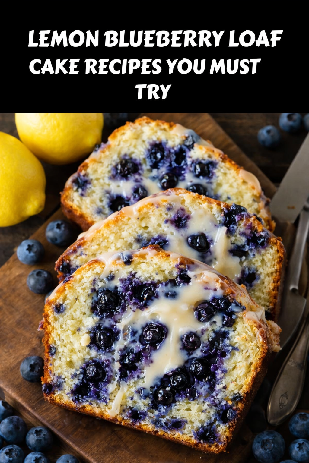 Lemon Blueberry Loaf Cake