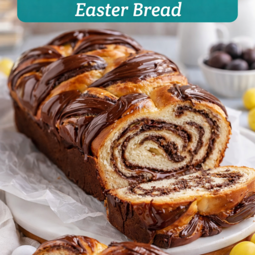 Spectacular Nutella Swirl Easter Bread