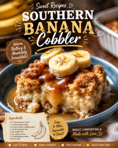 Southern Banana Cobbler Recipe