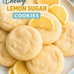 Chewy Lemon Sugar Cookies